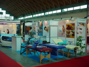 Lo stand ESCO al Rimini Wellness 2008